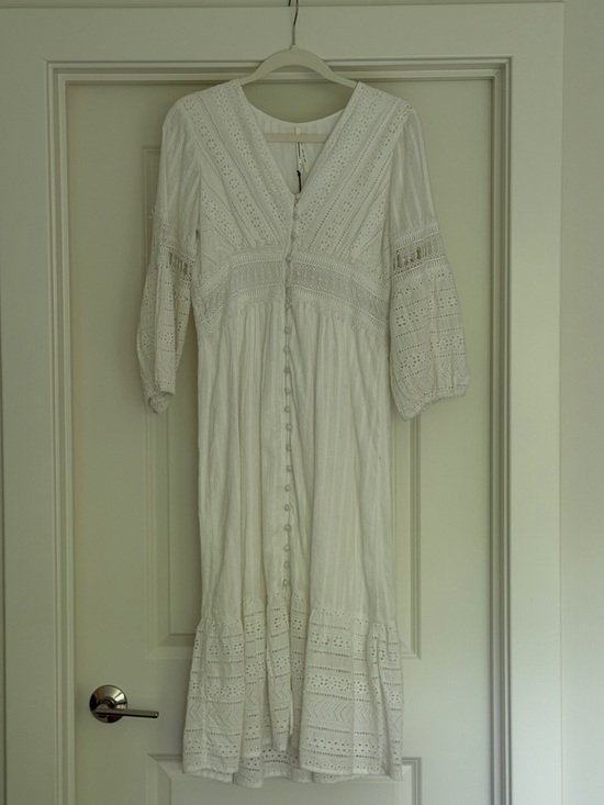 Anthropologie Dresses & Skirts - Anthropologie White Eyelet Dress